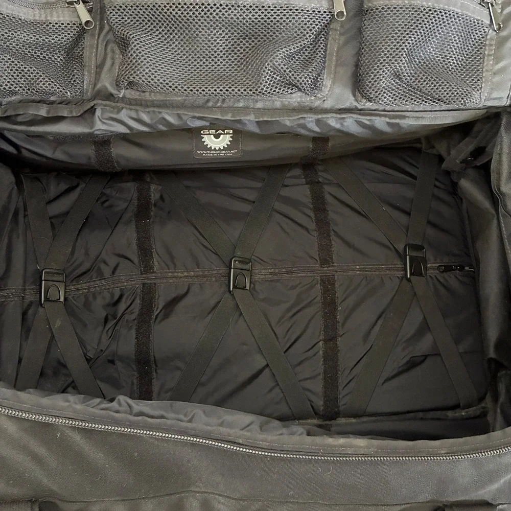 Thin Air Gear Wheeled Duffel Bag Military Deployment Luggage Travel Pack USA